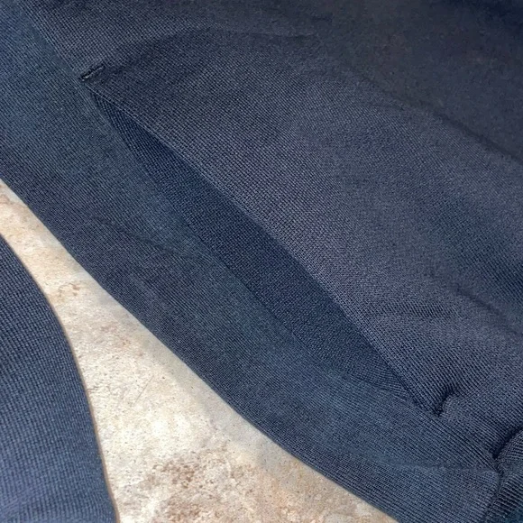 Fear of God Essentials Heavy Fleece Vintage Shrunken Hoodie Black Size Small